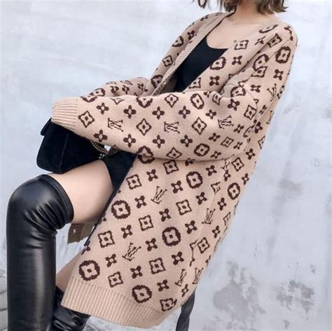 lv cardigan|louis vuitton sweater women's.